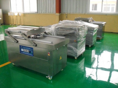  DZ-600/4S 4 seals automatic pneumatic vacuum packaging machine vacuum sealer for small package 